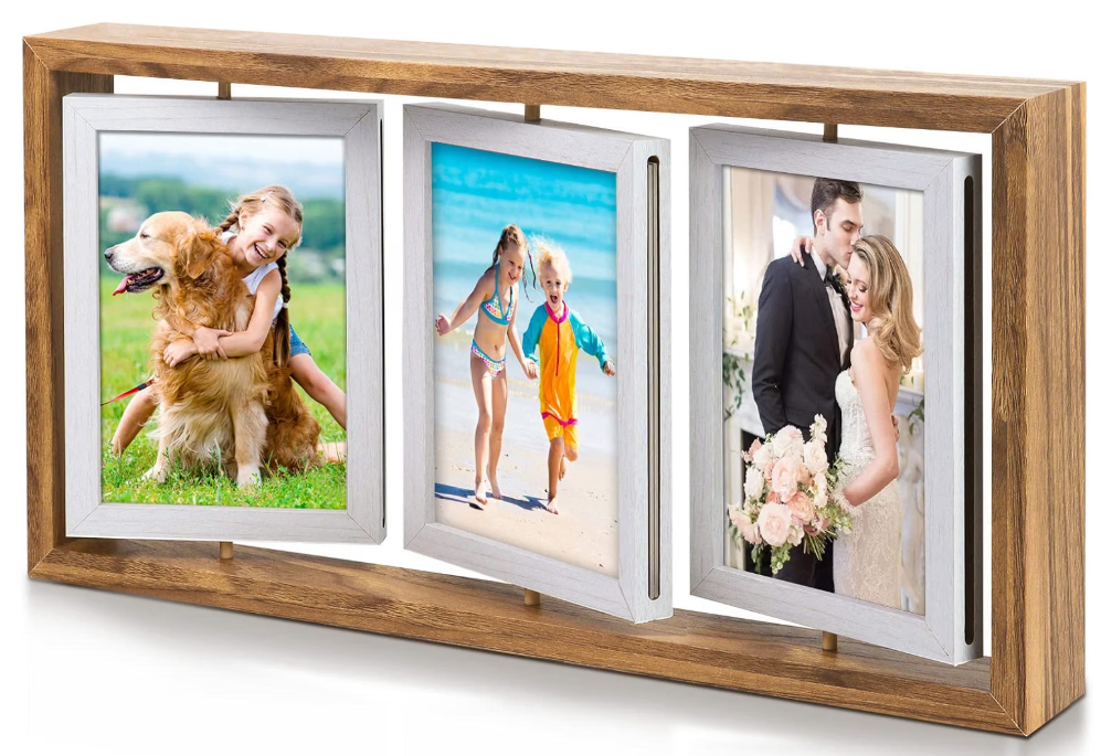 Zeeyuan Rotating Photo Frame